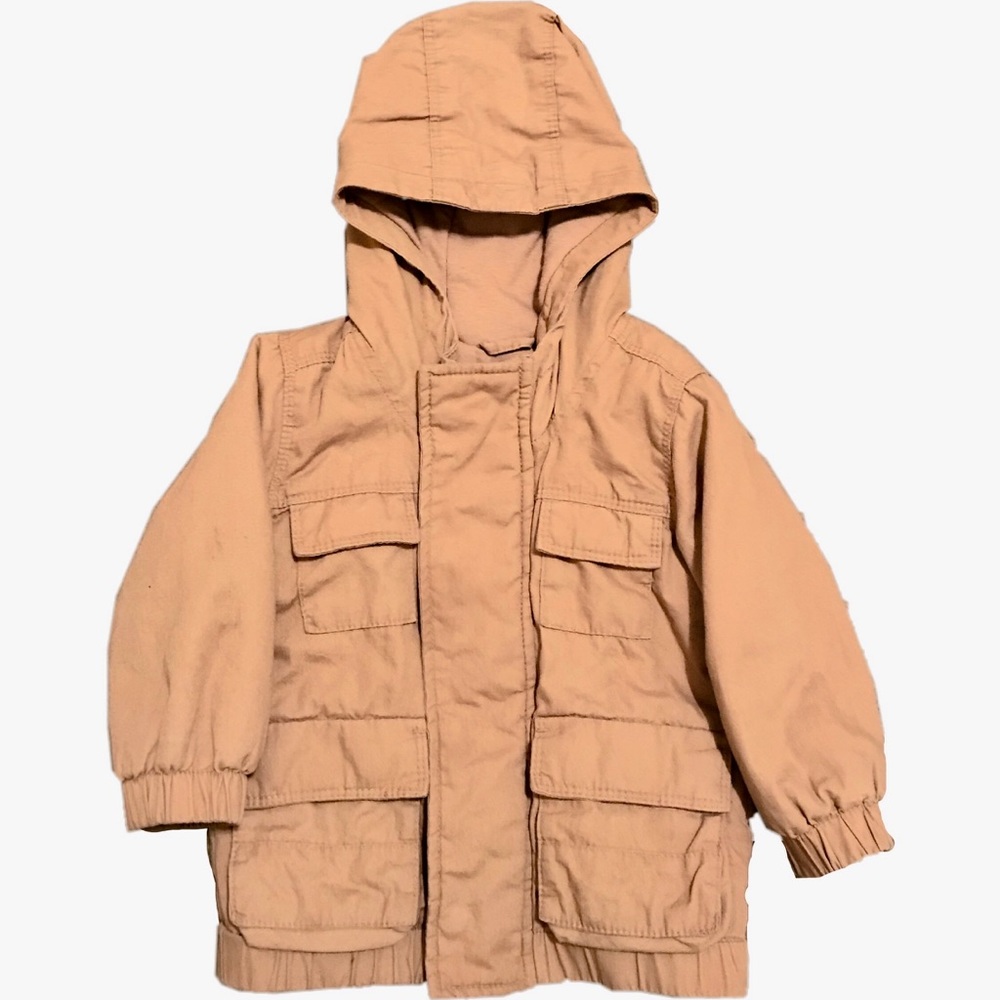 Hooded Canvas Utility Jacket